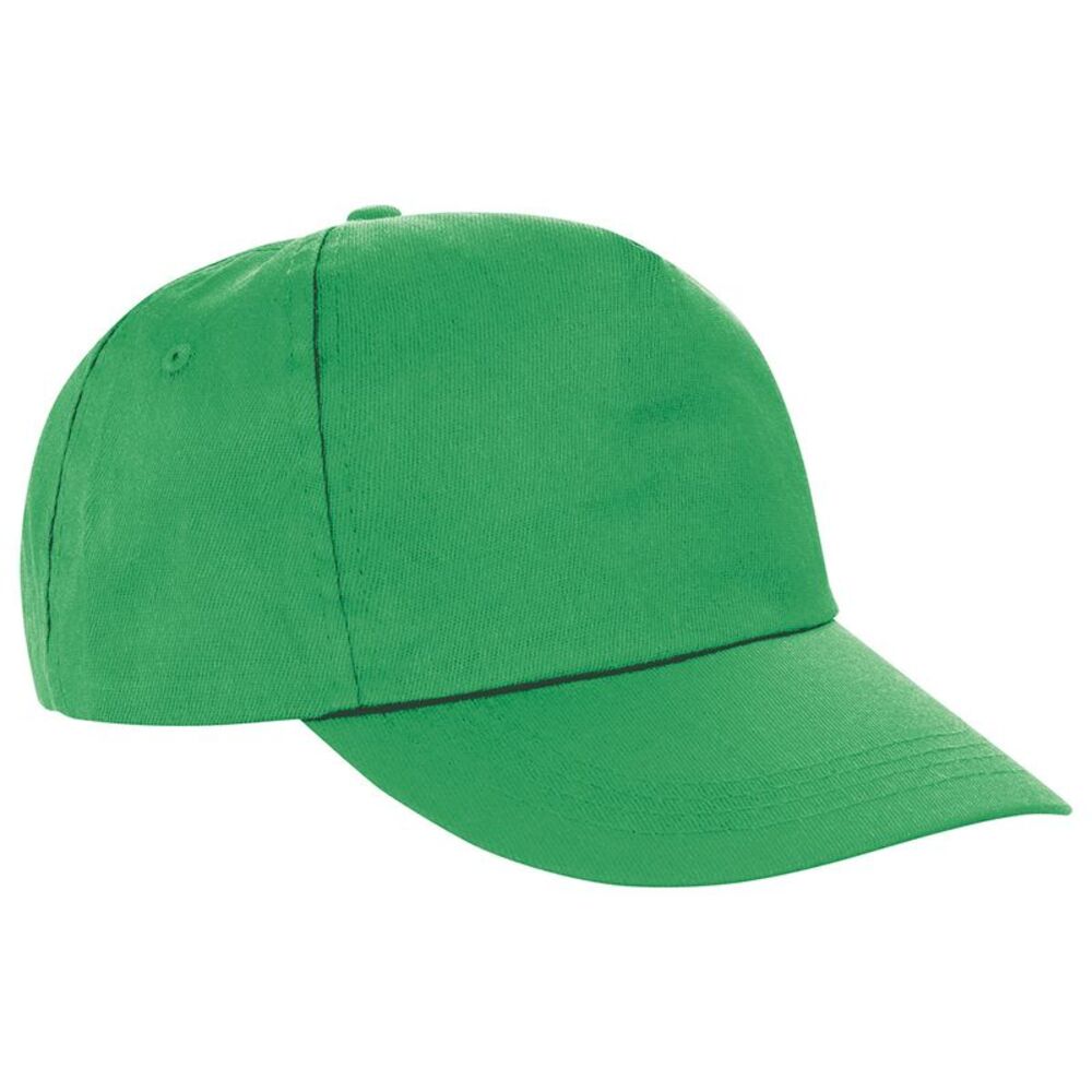 Result Headwear Houston 5 Panel Cap / Apple Green
